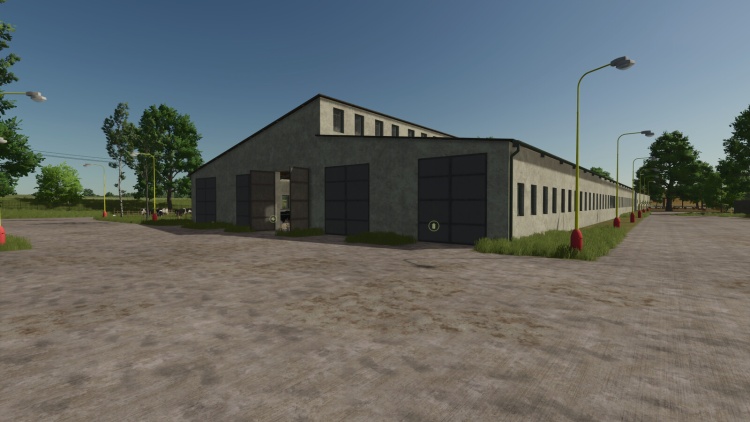 Placeable Cow Barn Big V1.1