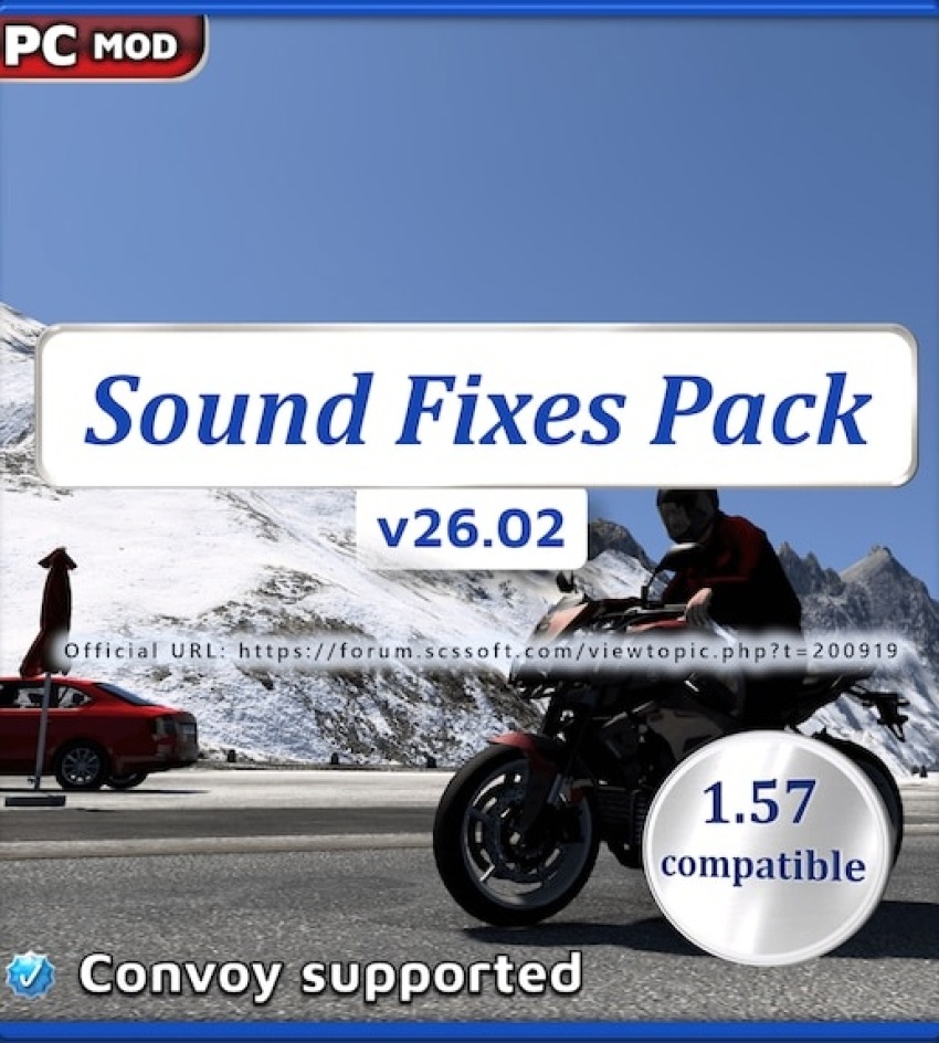 ATS -  Sound Fixes Pack V26.02