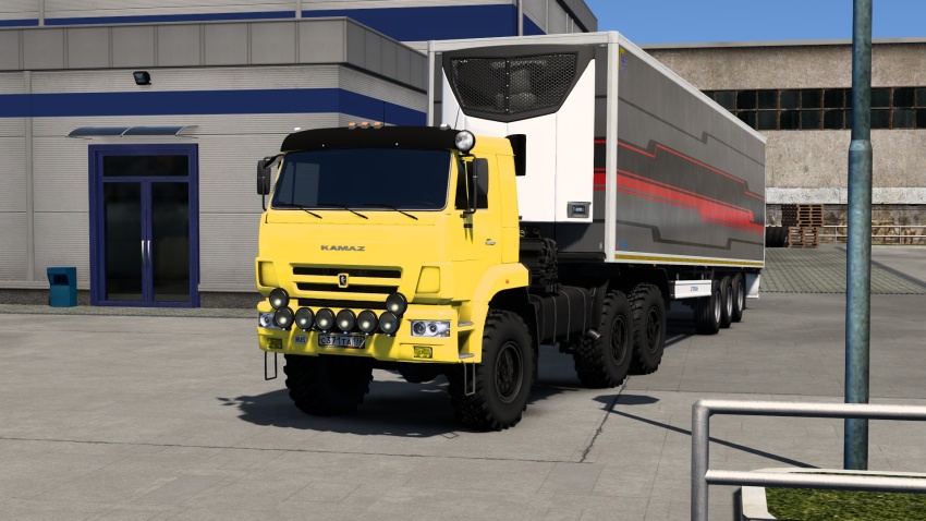 ETS2 - Kamaz 65221 + Interior V1.2