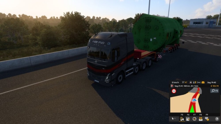 Special Transport 100 KM/H Speed Limit V1.59