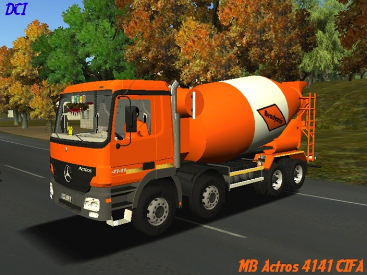 Mb Actros 4141 Mixer