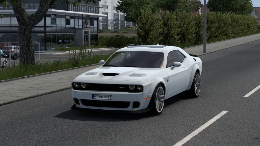 ETS2 - Dodge Challenger SRT Hellcat Widebody 2018 V2.6