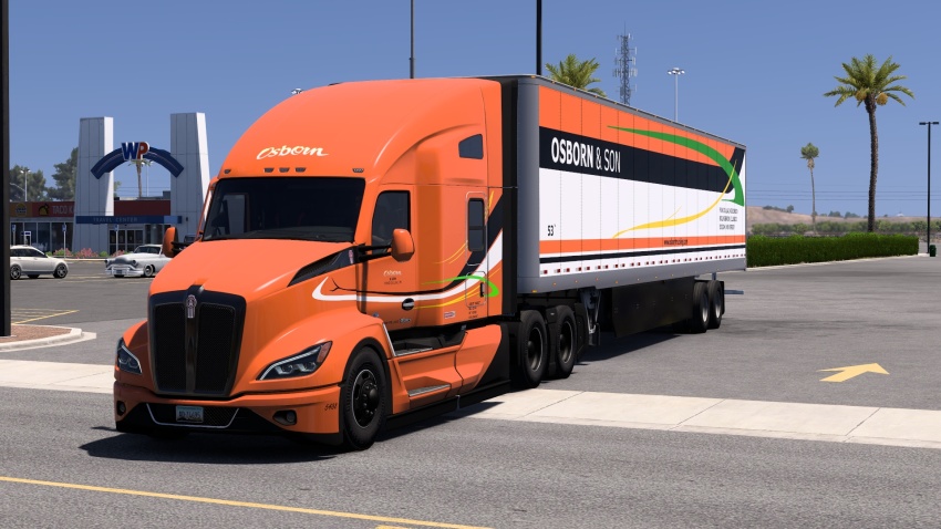 ATS - Kenworth T680 NG Osborn & Son Skin V1.0
