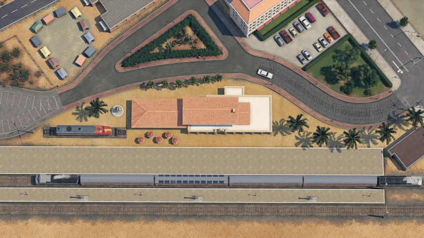 Transport Fever 2 - Santa Barbara Station