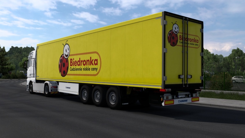 ETS2 - Biedronka Krone Cool Liner Skin V1.0