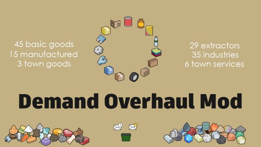 Transport Fever 2 - Demand Overhaul Mod