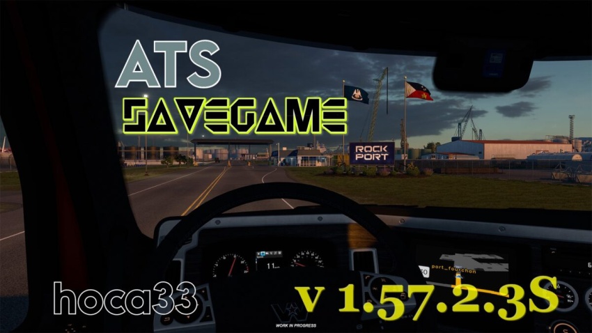 ATS – SaveGame (Profile) 1.57.2.3s