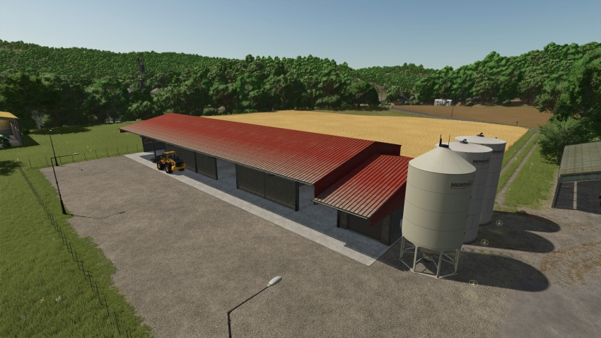 FS25 - Grain Hall V1.1