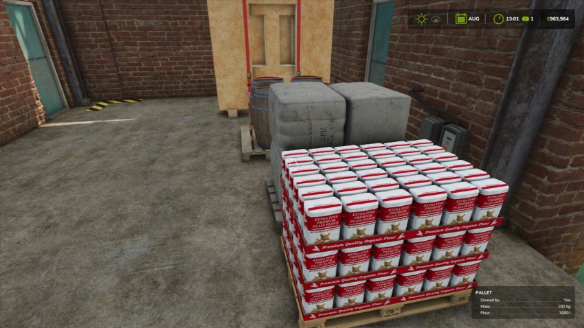 FS25 - Liftable Pallets And Bales V1.0.4.2