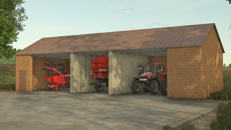 Placeable Garage Without Gates V1.0