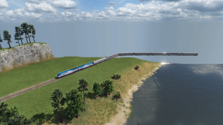 Transport Fever 2 - Staging Track