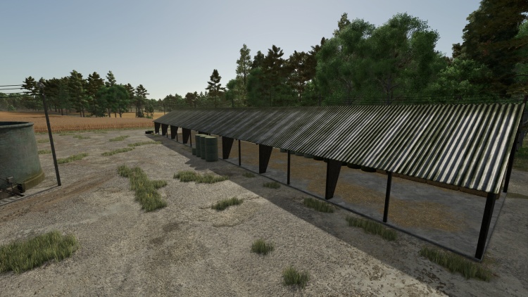 Placeable Automatic Bale Shelter V1.0