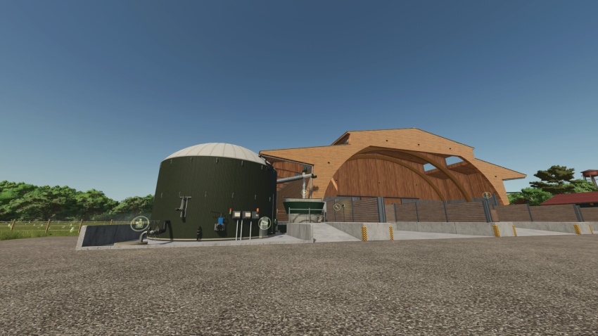 FS25 - Placeable All-In-One Cowshed V1.0
