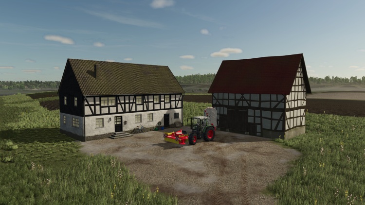 Placeable Old Timberframe House V1.0