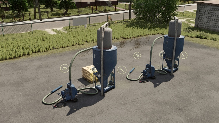 FS25 - Grist Mill With Mixer V1.0
