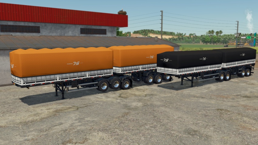 FS25 - Randon Bulk B-Trains Pack V1.0