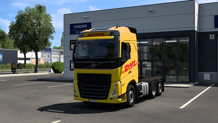 DHL Skins for Volvo FH 4/5/6 V1.57