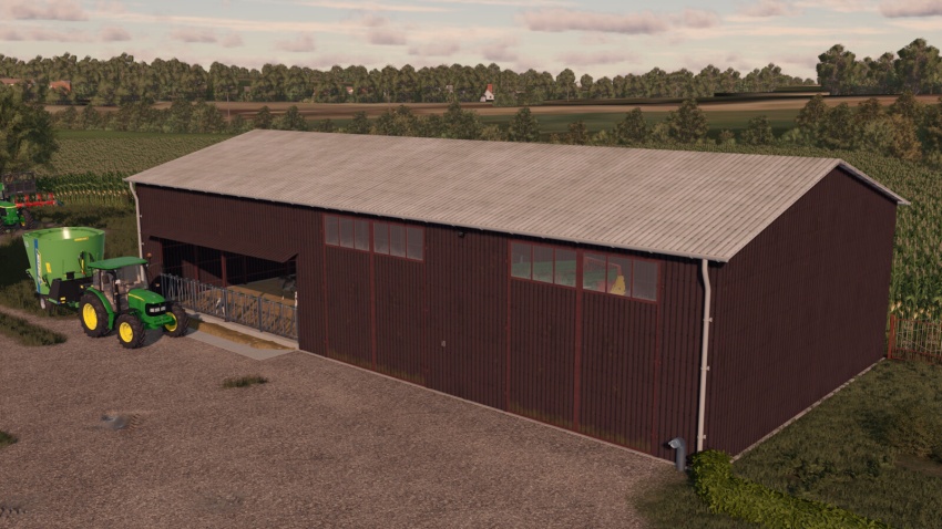 FS25 - Hall CowBarn V1.0.0.1