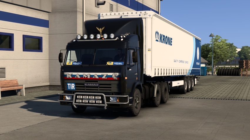 ETS2 - Kamaz 54115 Truck V1.57