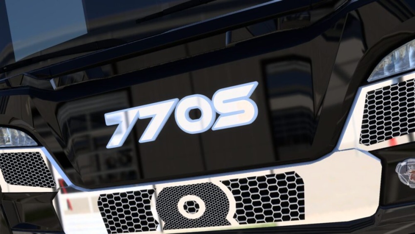 ETS2 - 770S Led White Chrome Scania