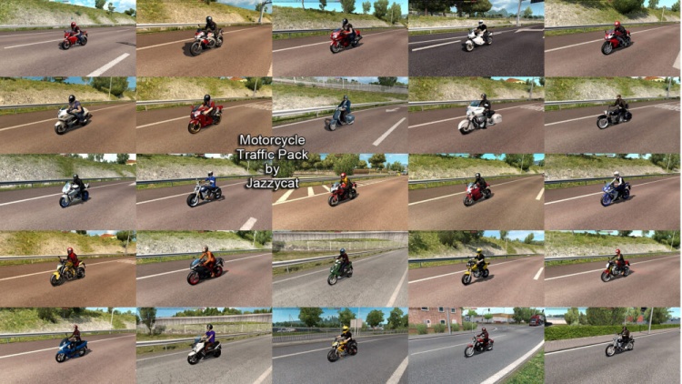 Motorcycle Traffic Pack V6.5.17