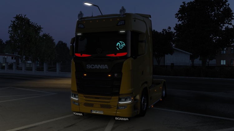 Animated LED Window Eyes V1.59