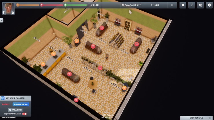 Summer Rose Flower Shop C1 Blueprint EA 0.10