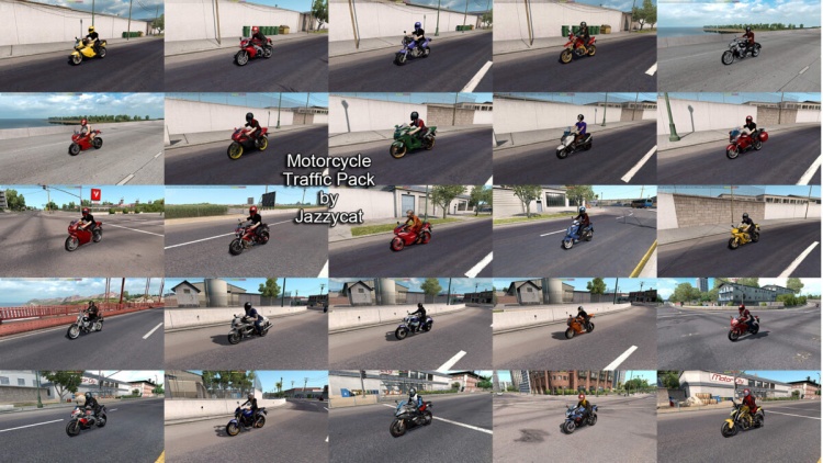 Motorcycle Traffic Pack V6.5.14
