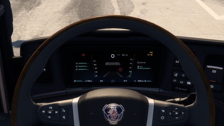 Scania Smart Dash Improved Dashboard V1.6