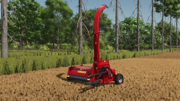 Fimaks DC 1500 Hay Silage Machine V1.0