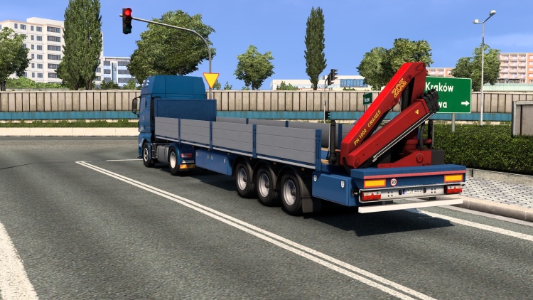 SCS 3 Steer Axle Crane Trailer V1.1