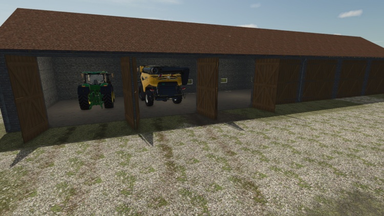 Placeable Garage 45x11 V1.0