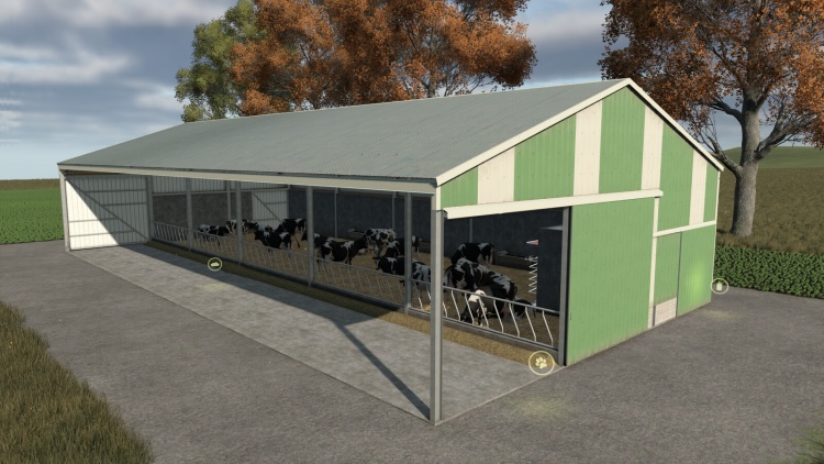 Placeable Barn for Cattle V1.0