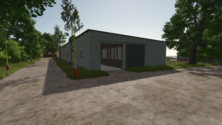 Placeable Sheep And Goat Barn Big V1.0