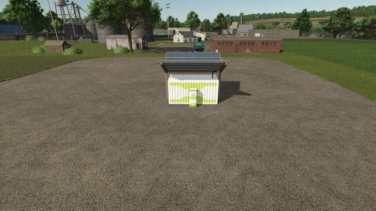 Placeable Charging Station With Solar Panels And Storage V1.1