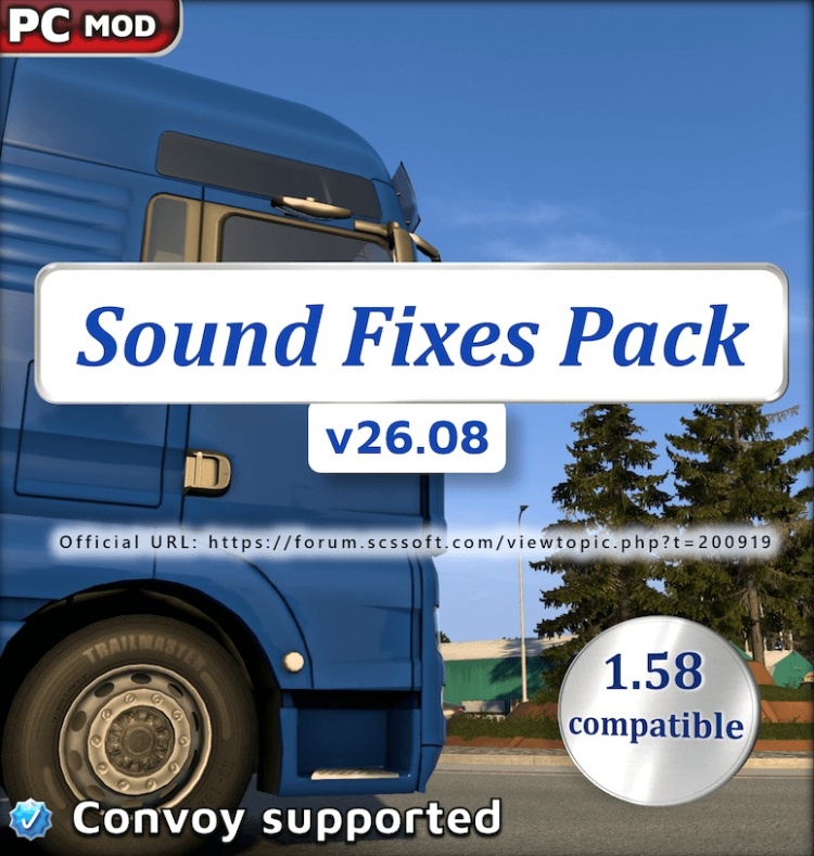 Sound Fixes Pack V26.08