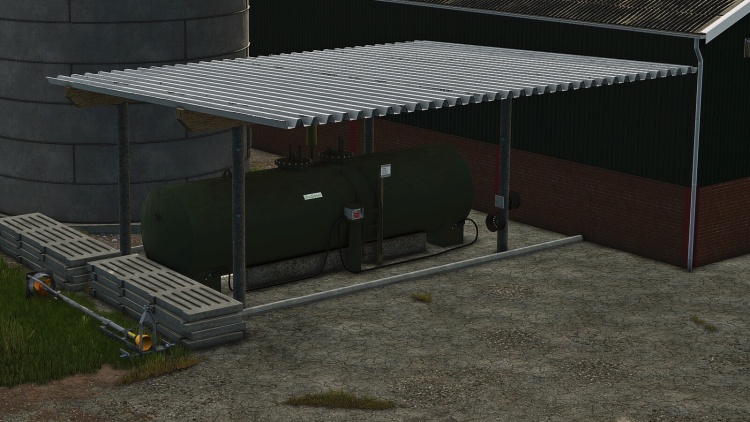 Placeable Large Farm Fuel Station V1.0