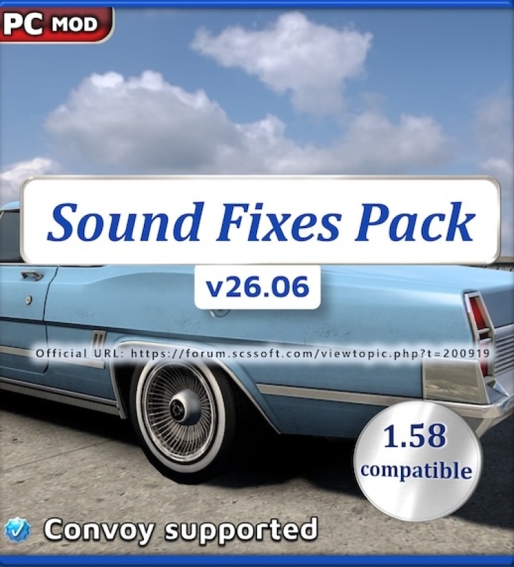 Sound Fixes Pack V26.06