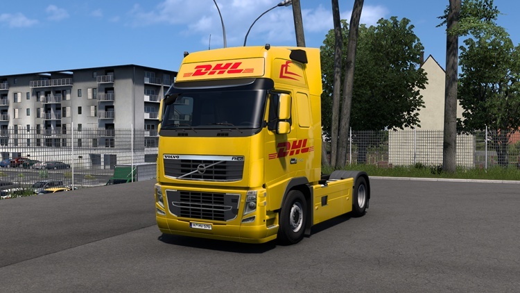 DHL Skins for Volvo FH 1/2/3 V1.57
