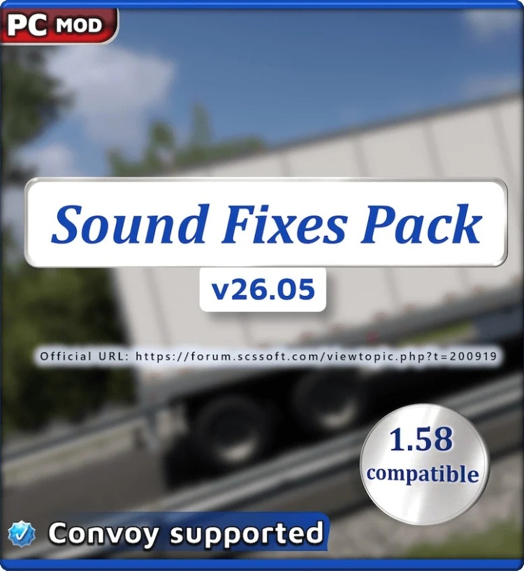 Sound Fixes Pack V26.05