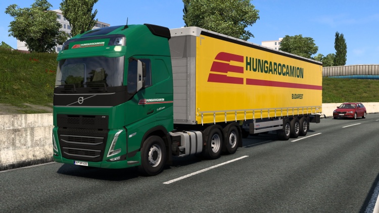 Volvo FH Hungarocamion Combo Skin V1.0