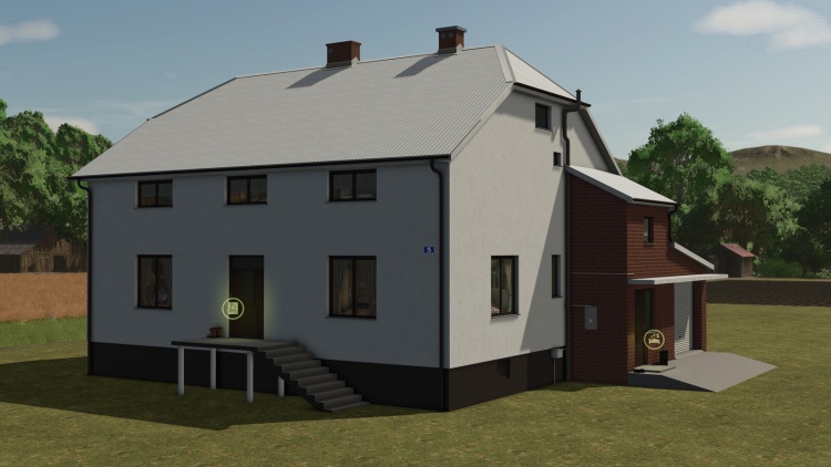 Placeable Big White Farmhouse V1.0.0.2
