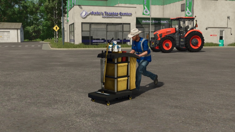 Super Cleaner Cart V1.0