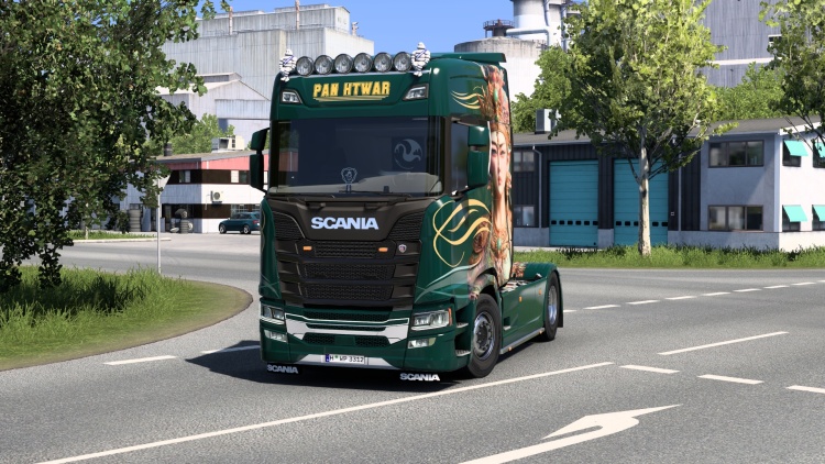 Scania S Pan Htwar Skin Edition 2 V1.57