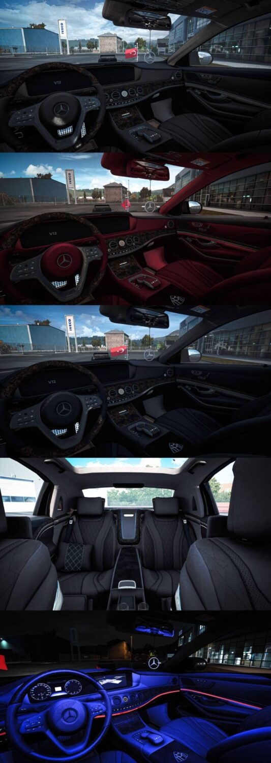 Mercedes Maybach S650 Car Mod