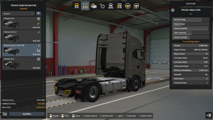 Low Deck Chassis Addon for SCS Iveco S-Way V1.2