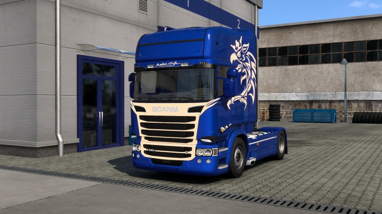 Scania Streamline Swedish Griffin Skin V1.58
