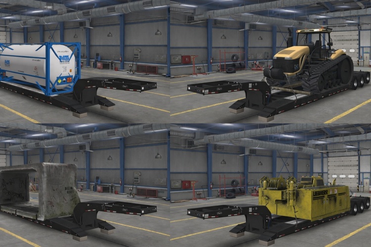 Etnyre Black Hawk Lowboy Trailer V1.0