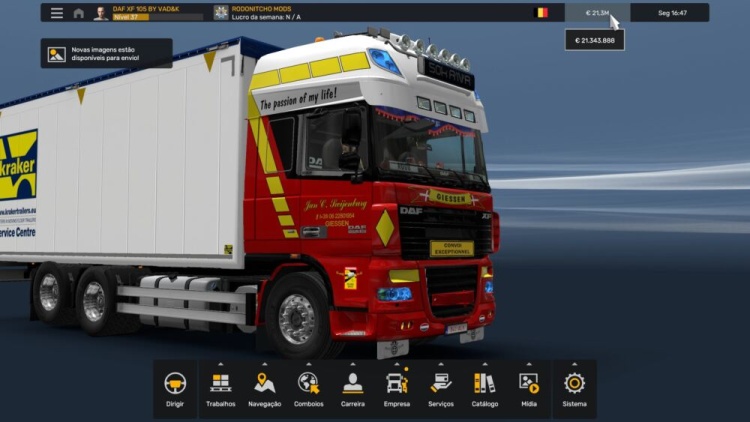 Profile Daf Xf 105 V1.58