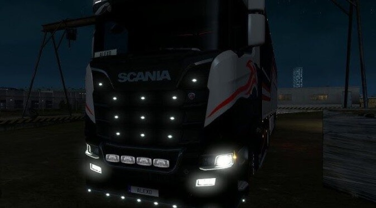Fog Light for Scania S & R 2016 V1.59